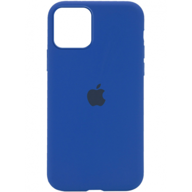 Чехол силиконовый синий для Apple iPhone 12 mini
